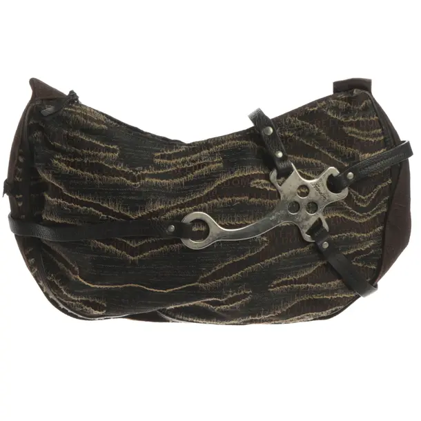 Shoulder Bag, in Multicolored, Polyester, Roberto Cavalli