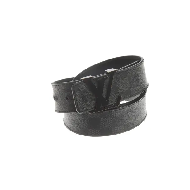 Belt, in Black, Leder, Louis Vuitton