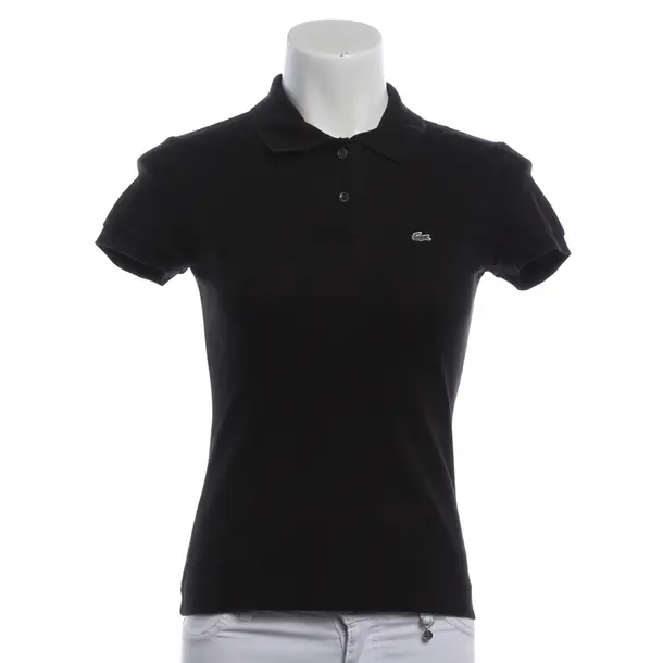 Polo Shirt, in Black, Cotton, Lacoste