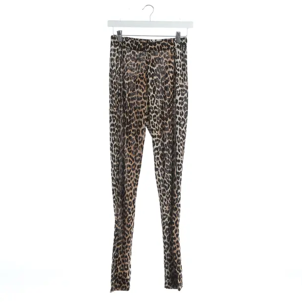 Pants, in Multicolored, Viscose, Ganni
