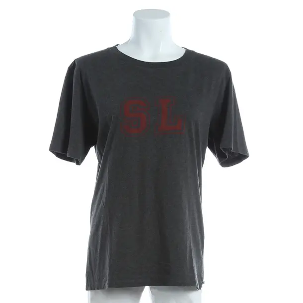 Shirt, in Dark Gray, Baumwolle, Saint Laurent