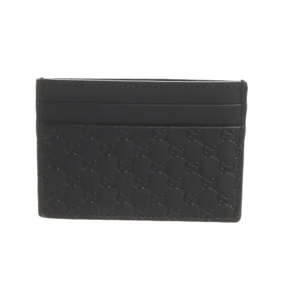 Card Holder, in Black, Leather, Gucci