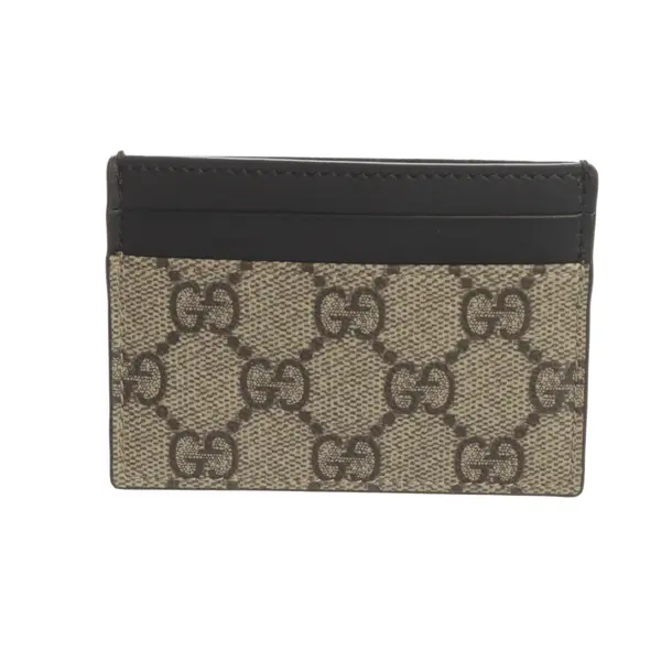 Card Holder, in Black, Leather, Gucci
