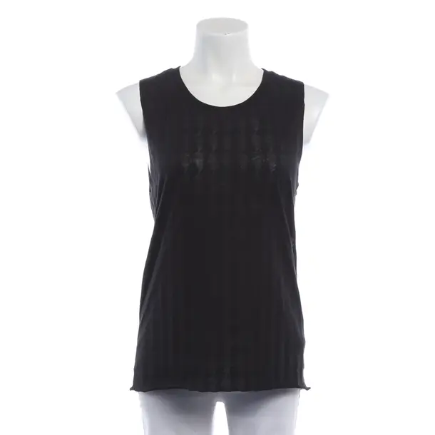 Top, in Black, Polyester, Karl Lagerfeld