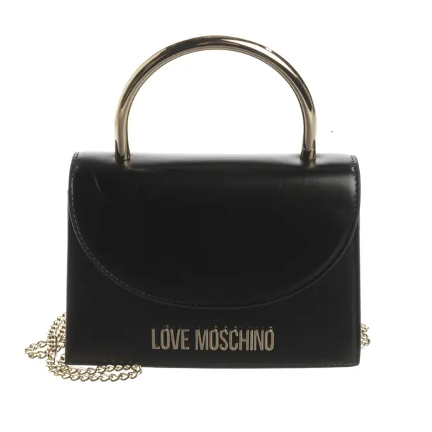 Borsa da sera, in Nero, Pelle, Amore Moschino