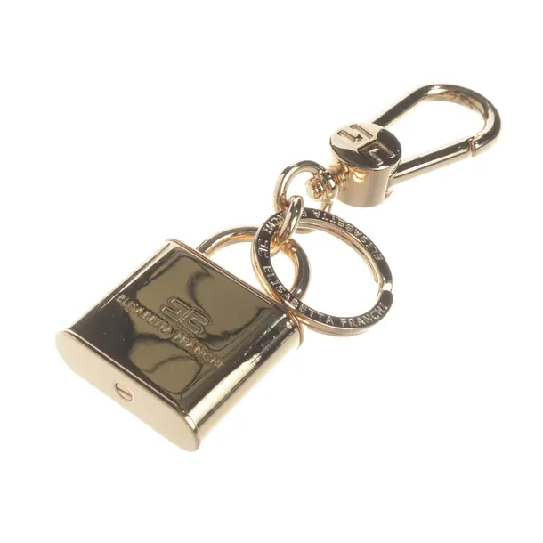 Keyring, in Gold, Metall, Elisabetta Franchi
