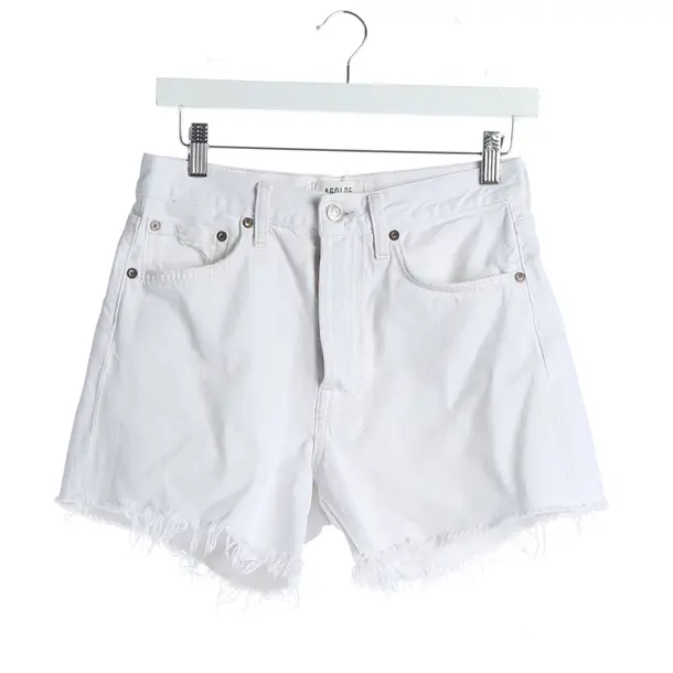 Pantaloncini, in Bianco, Cotone, Agolde