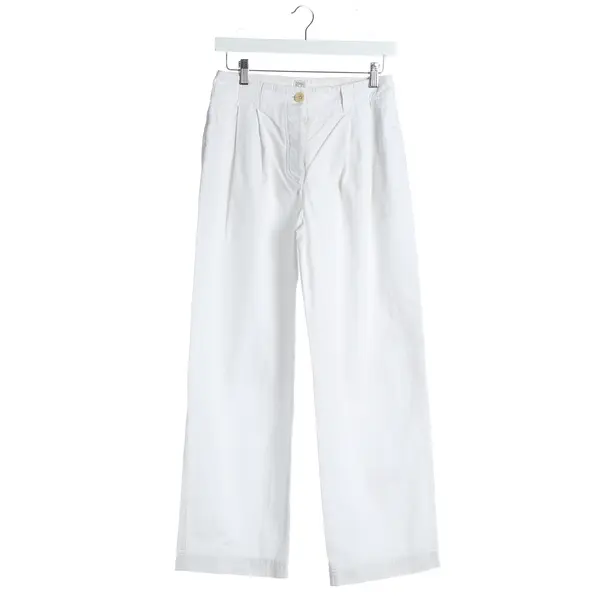 Pantaloni, in Bianco, Cotone, Totême