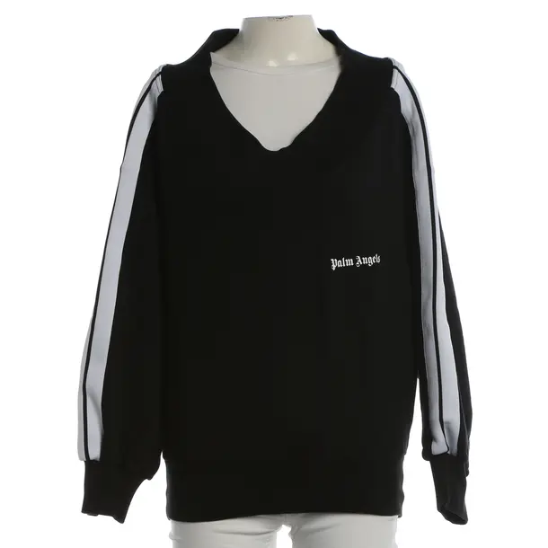 Sweatshirt, in Black, Baumwolle, Palm Angels