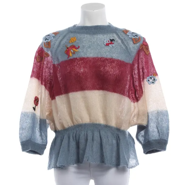 Maglione, in Multicolore, Lana, Rosso Valentino