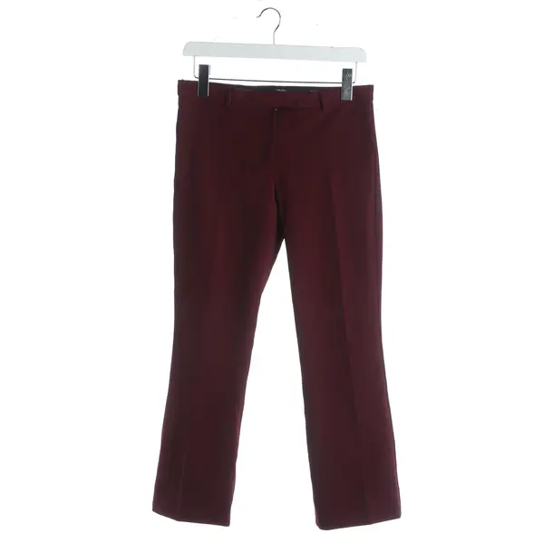 Hose, in Bordeaux, Baumwolle, Max Mara