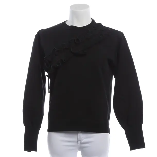 Felpa, in Nero, Cotone, MSGM