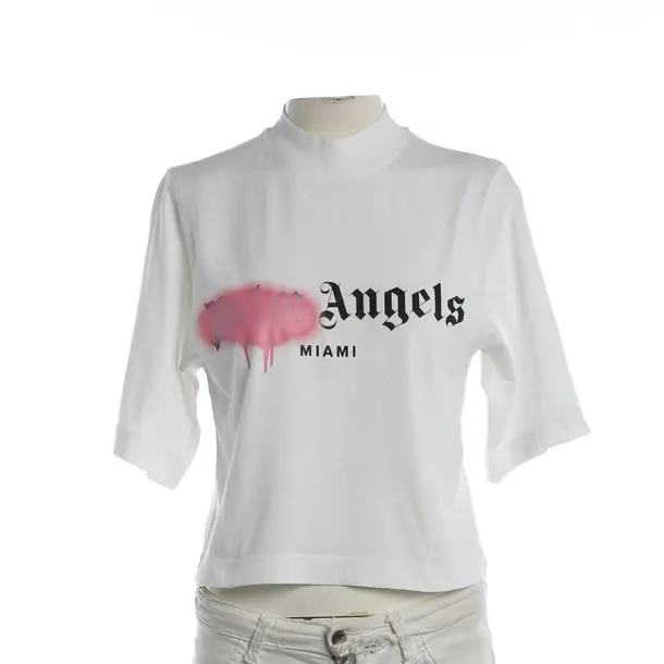 Shirt, in White, Baumwolle, Palm Angels