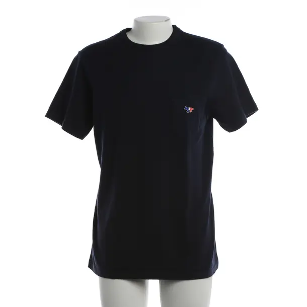 Maglietta, in Blu, Cotone, Maison Kitsuné