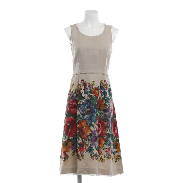 Kleid, in Beige, Leinen, Dolce & Gabbana