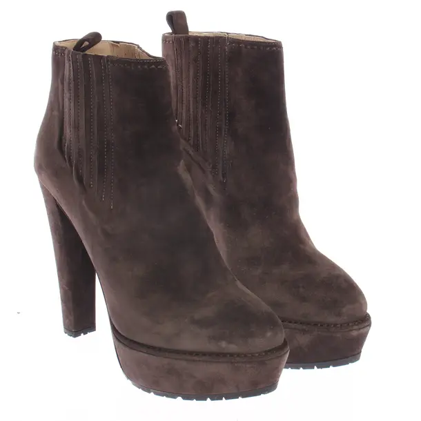 Ankle Boots, in Brown, Prada