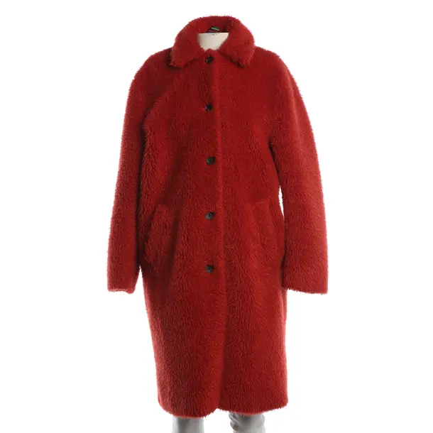 Winter Coat, in Red, Polyester, Paul Smith