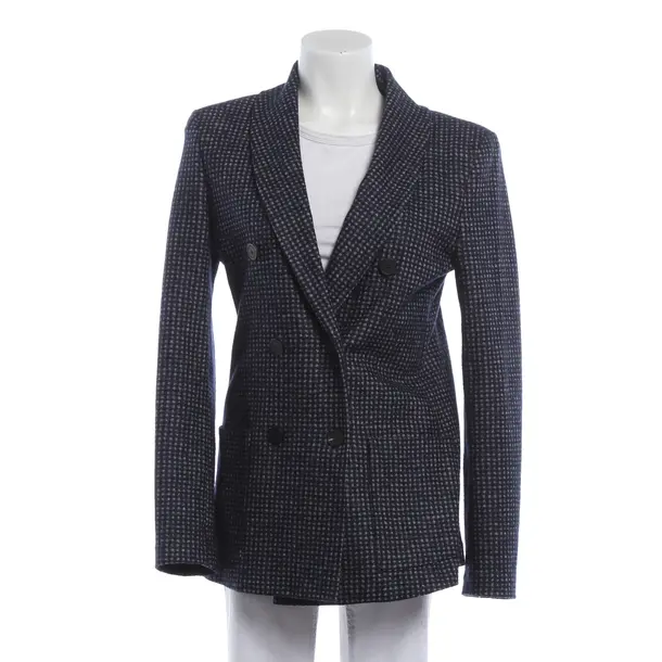 Blazer, in Navy, Baumwolle, Emporio Armani
