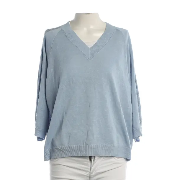 Pullover, in Blau, Leinen, Peserico