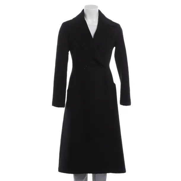 Cappotto mezza stagione, in Nero, Lana, Dondup