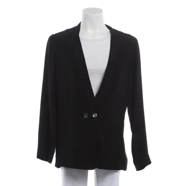 Blazer, in Schwarz, Viskose, Forte Forte