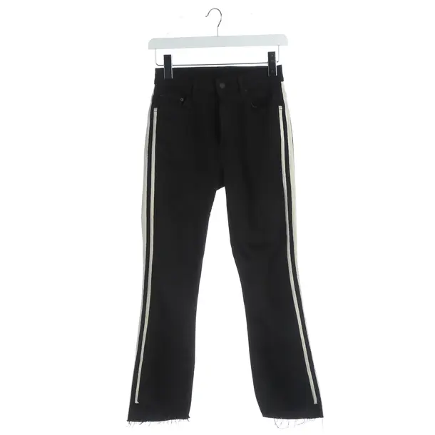 Jeans slim fit, in Nero, Cotone, Madre