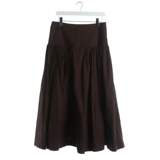 Skirt, in Brown, Cotton, MSGM