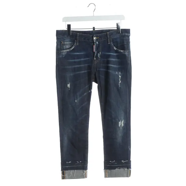 Jeans straight fit, in Blu, Cotone, Dsquared