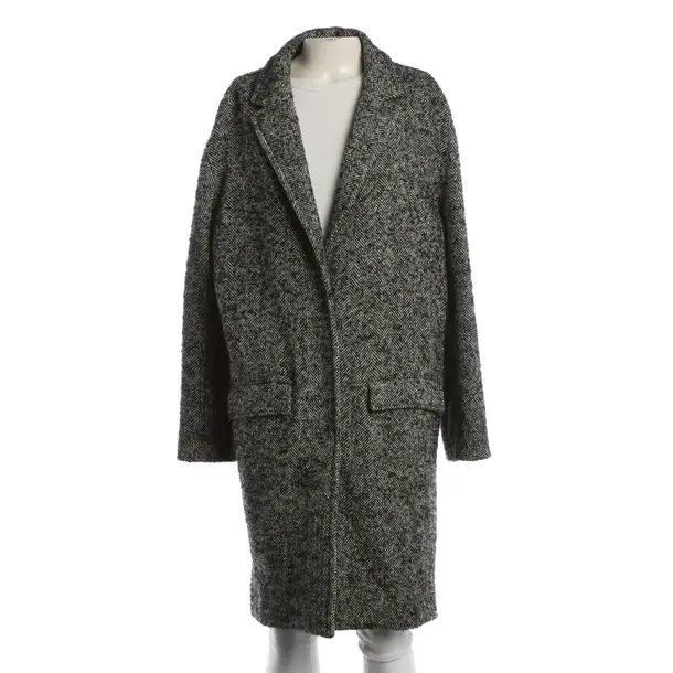 Cappotto mezza stagione, in Nero, Lana, Dondup