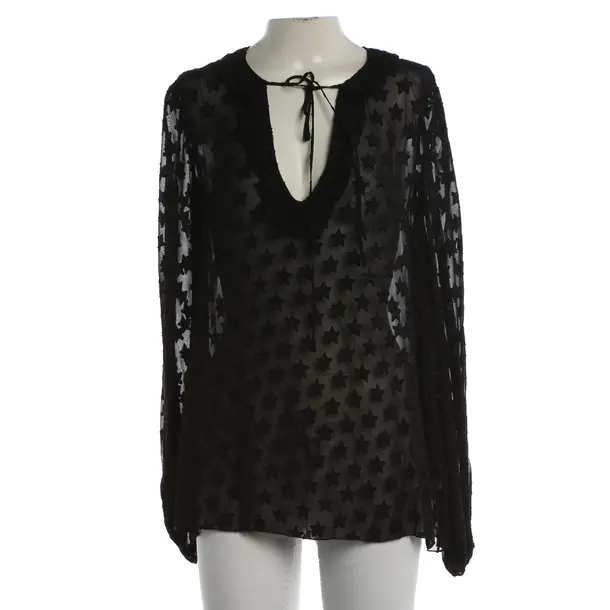 Bluse, in Schwarz, Viskose, Dondup