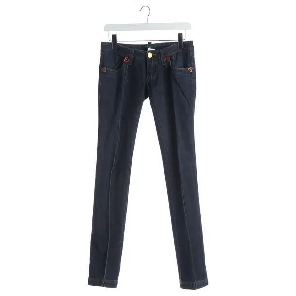 Jeans straight fit, in Marina Militare, Cotone, Dsquared