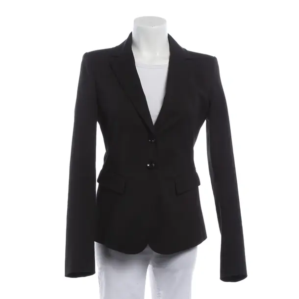 Blazer, in Black, Cotton, Patrizia Pepe