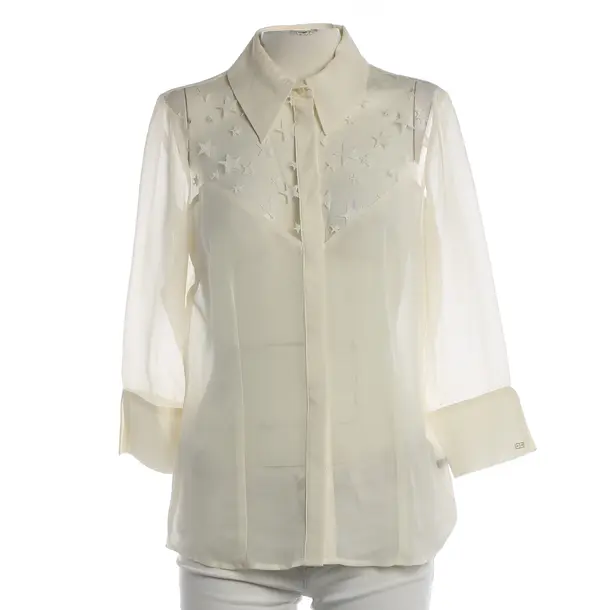 Bluse, in Beige, Seide, Elisabetta Franchi