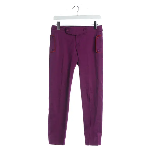 Pantaloni, in Viola, Cotone, Gucci