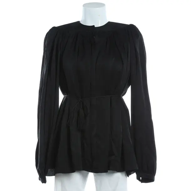 Camicetta, in Nero, Seta, Saint Laurent
