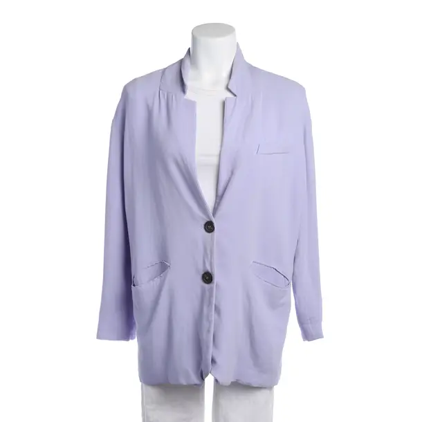 Blazer in Lila, Cupro, American Vintage