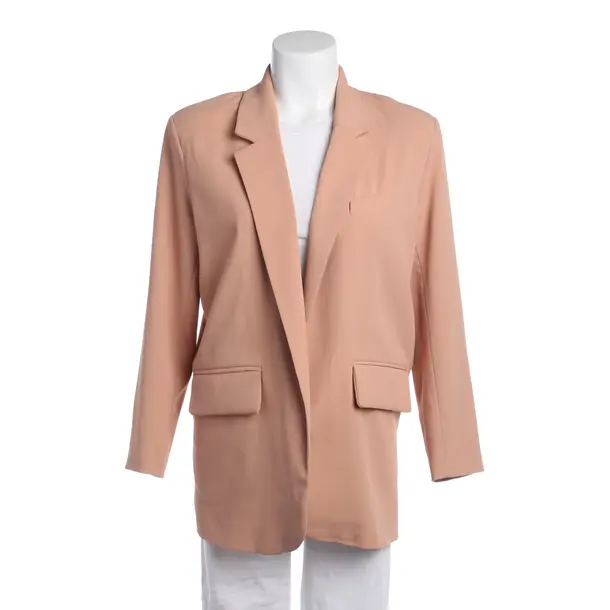 Blazer in Braun, Polyester, American Vintage
