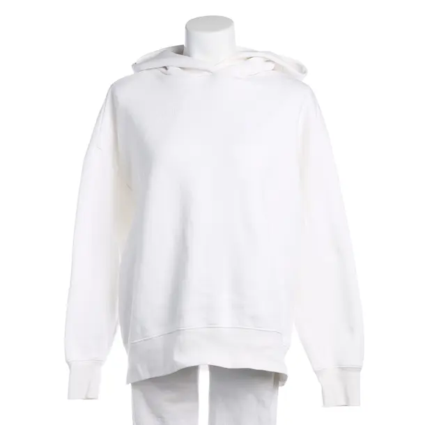 Hoodie in Weiß, Baumwolle, Closed