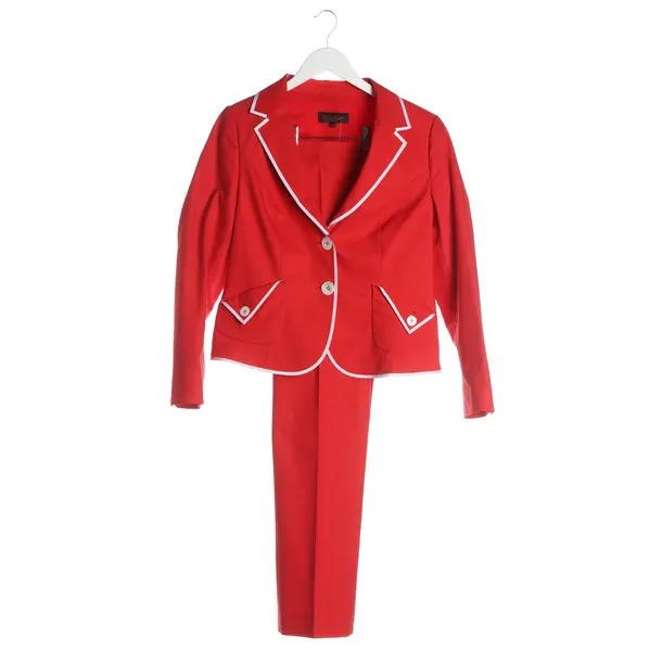 Hosenanzug, in Rot, Baumwolle, Escada