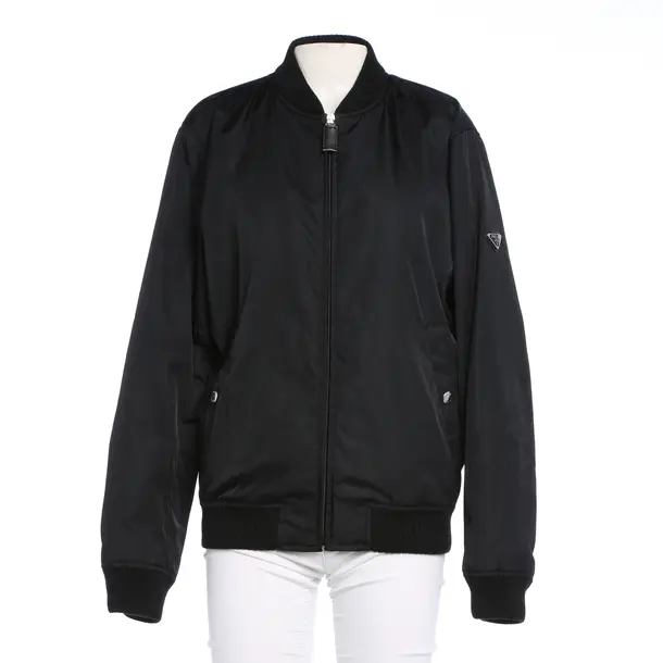 Bomberjacke in Schwarz, Polyamid, Prada