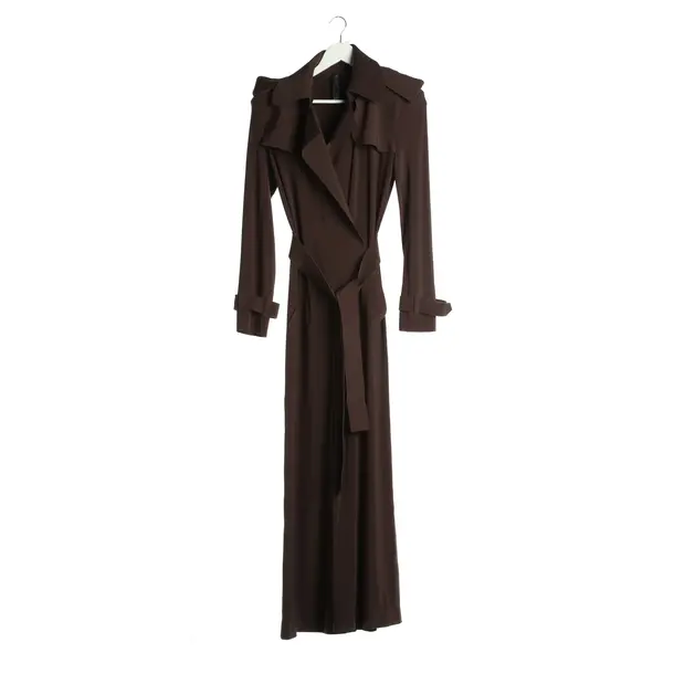 Overall in Brown, Polyester, Norma Kamali