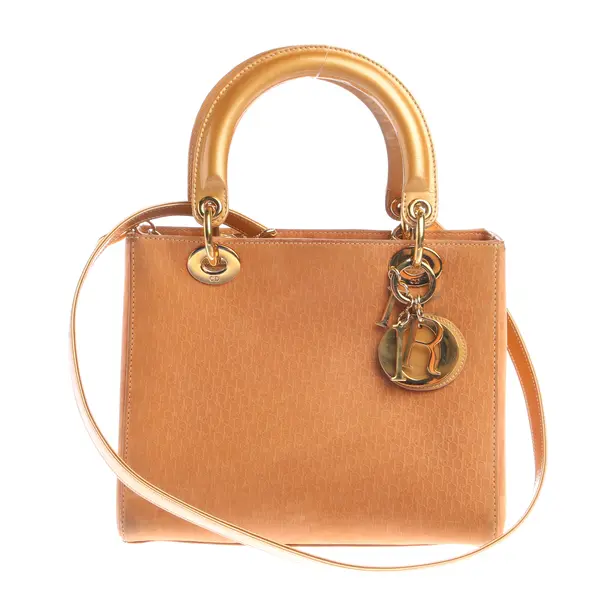Handtasche in Braun, Leder, Dior