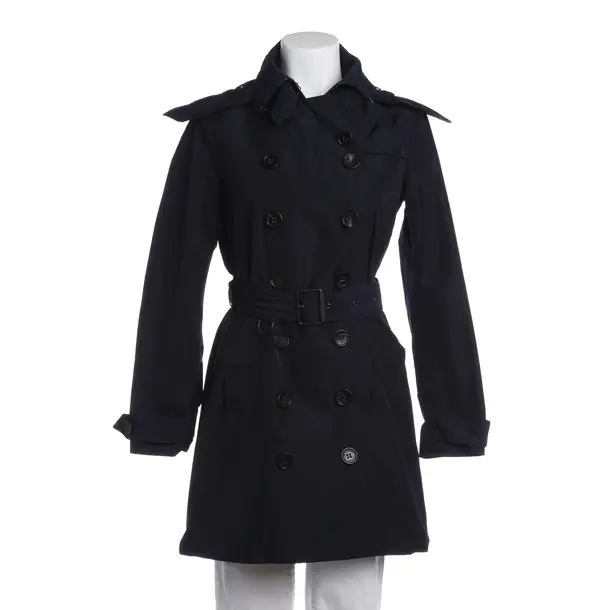 Trench Coat in Blue, Polyester, Burberry Brit
