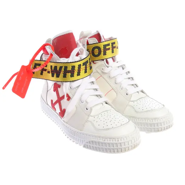 High-Top Sneakers in Multicolored, , Off-White