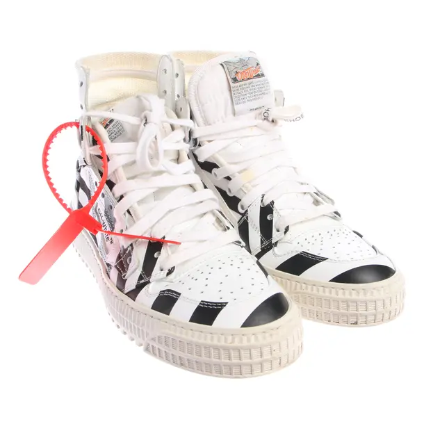 High-Top Sneakers in Multicolored, , Off-White