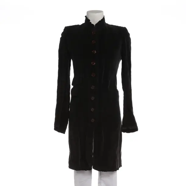 Mid-Season Coat in Gray, Cotton, Unger