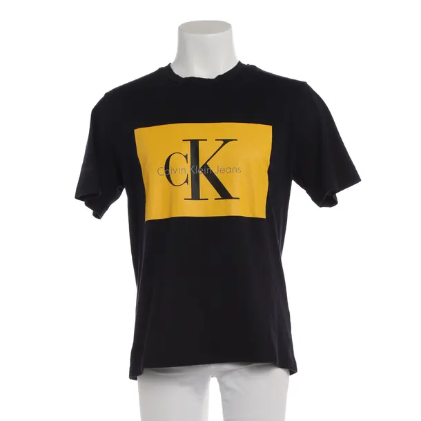 T-Shirt in Blau, Baumwolle, Calvin Klein