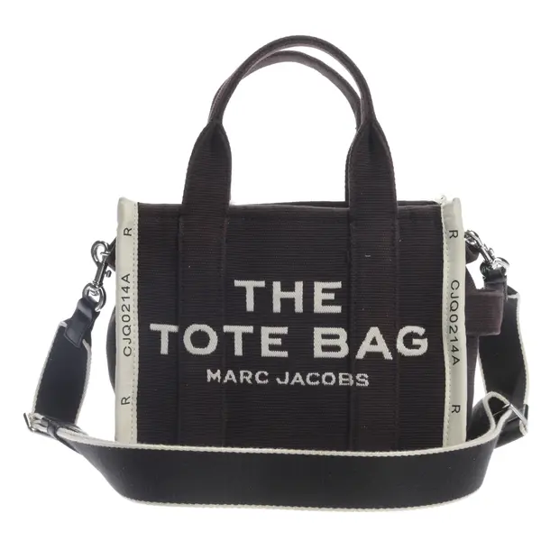 Handtasche in Schwarz, Baumwolle, Marc Jacobs