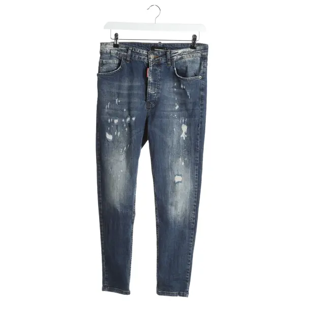 Jeans Straight Fit in Blau, Baumwolle, Dsquared