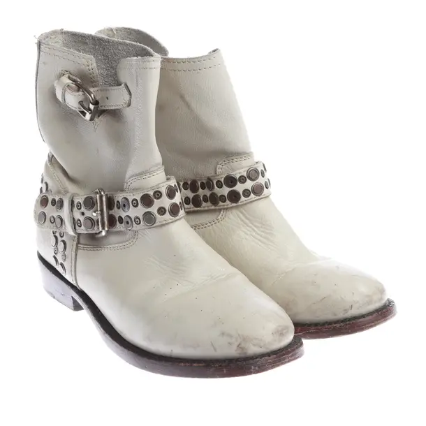 Ankle Boots in White, , Ash